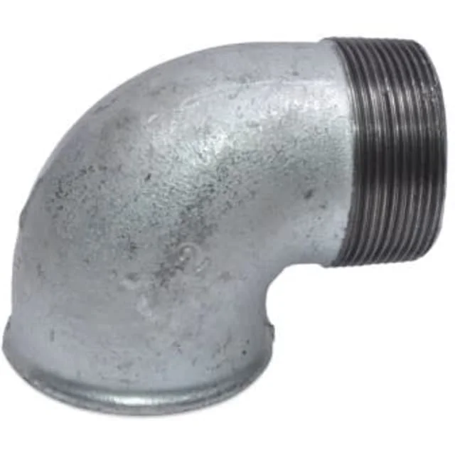 Galvanisert vinkel, muffe/nippel 3/4" x 1/2" – 90° | 770092217