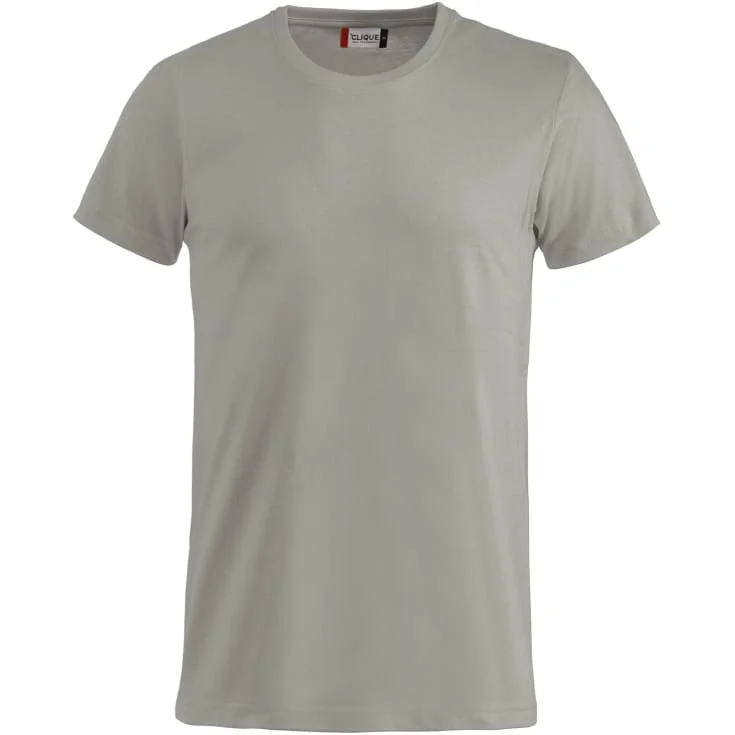 Clique Basic t-skjorte, sølvgrå, str. 2XL | 029030-94_2XL