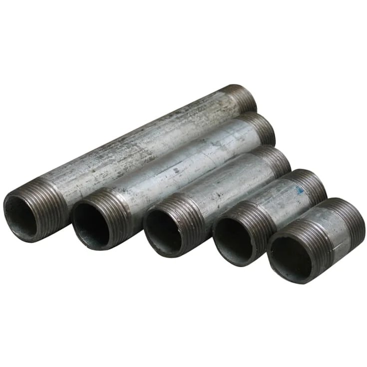 Galvanisert sammenskåret nippelrør 1 1/4" | 012001410 Galvanisert sammenskåret nippelrør 1 1/4" | 012001410