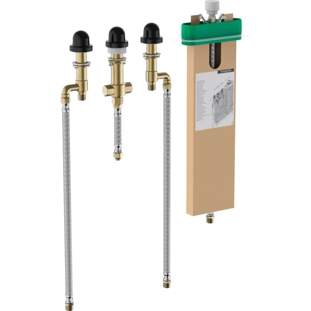 Hansgrohe innbyggingsdel til 4-hulls kararmatur for karkant | 13440180 Hansgrohe innbyggingsdel til 4-hulls kararmatur for karkant | 13440180