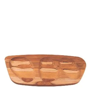 Fat tapas 54x24 cm teak v:7961918