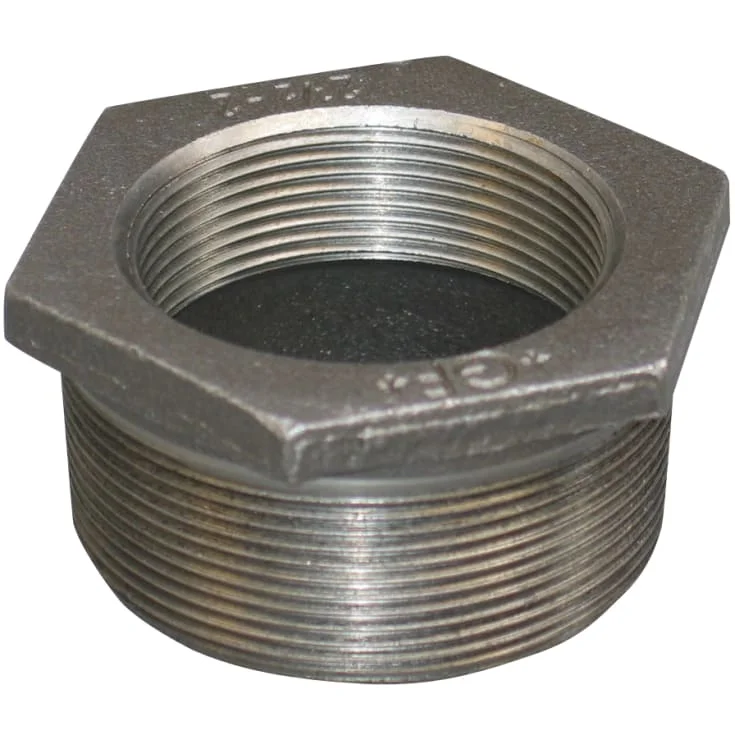 Sort nippelmuffe 2" x 1 1/2" | 770241141