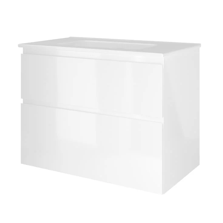 Sanibell Proline møbelpakke, 81×46,8 cm, hvit høyglans | 1815234