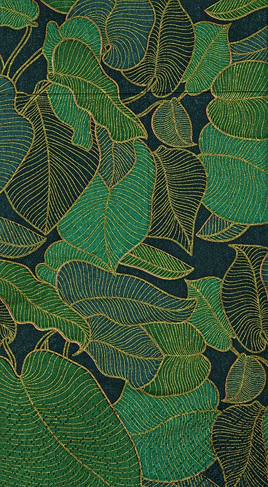Gourmet servietter Art Nouveau green 33x40cm 15stk v:9448109